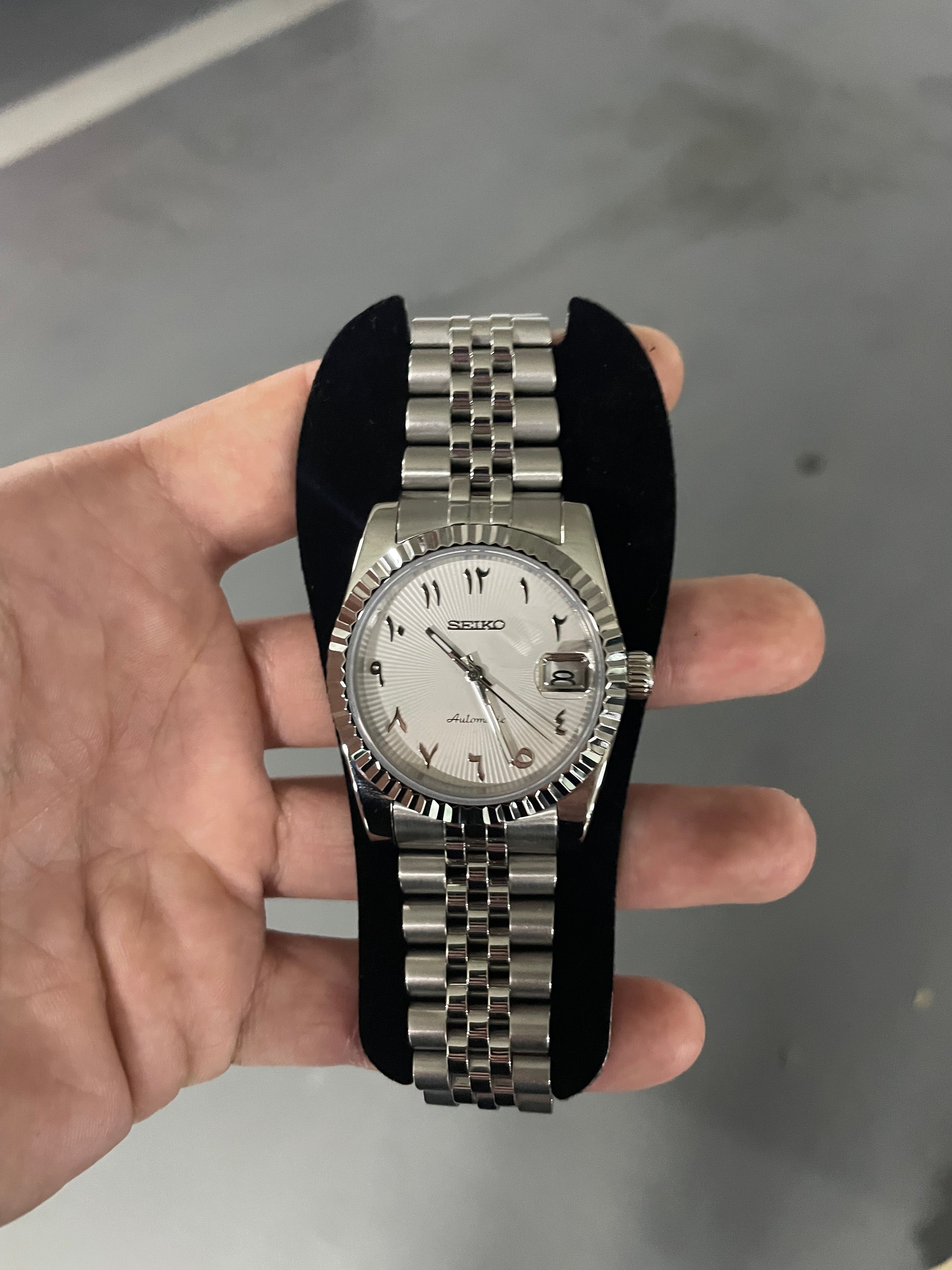 SeikoJust Arabic | Blanc | Date Kanzan Mods
