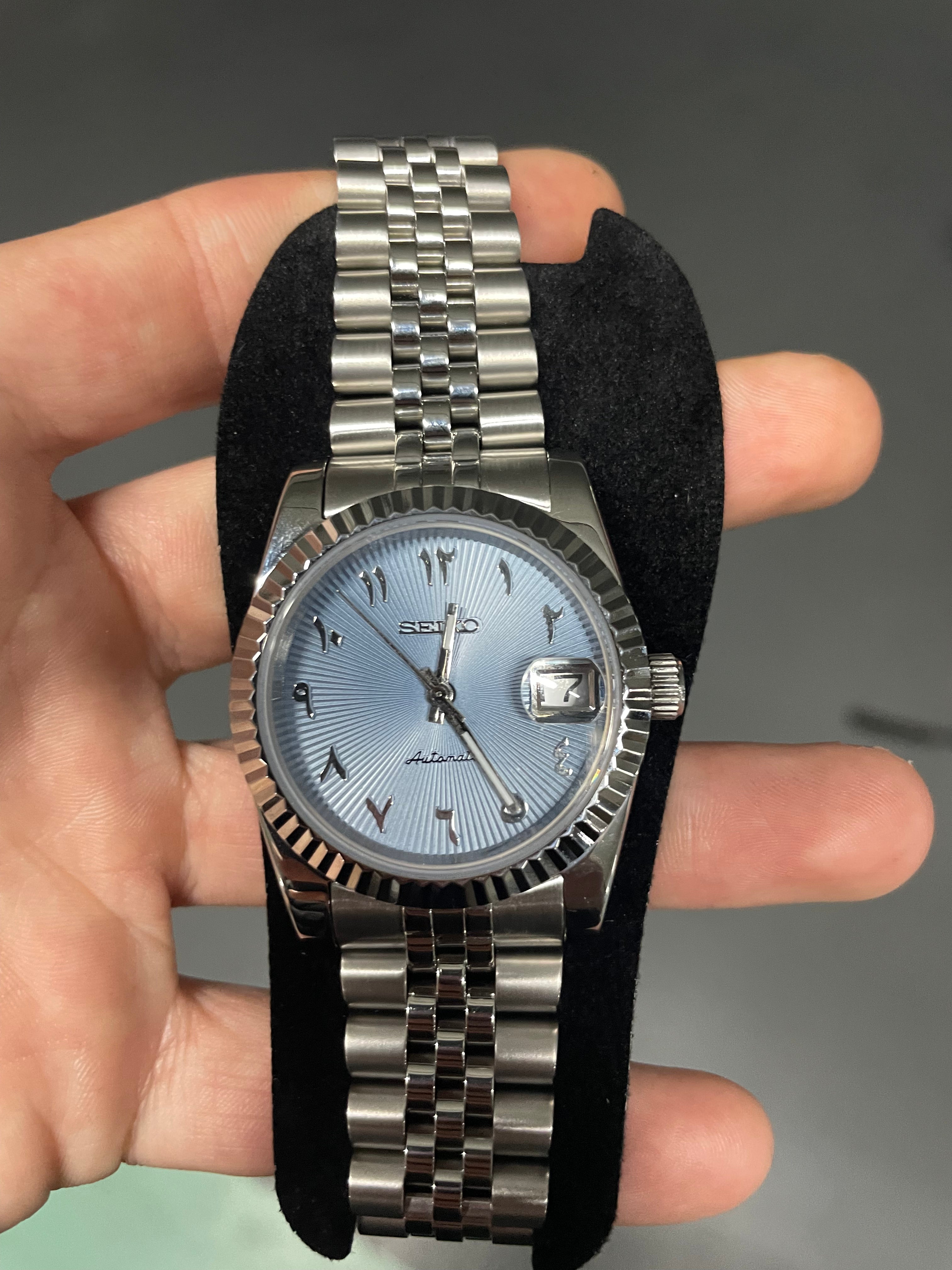 SeikoJust Arabic | Bleu Clair | Date Kanzan Mods